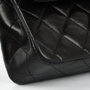 Chanel Vintage Small Classic Double Flap Bag Black Quilted Leather 24K Gold-Plated Hardware
