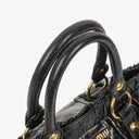 Miu Miu Vitello Black Satchel Bag
