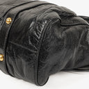 Miu Miu Vitello Black Satchel Bag