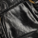 Miu Miu Vitello Black Satchel Bag
