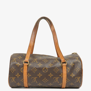 Louis Vuitton Papillon 25 Vintage Monogram Canvas Handbag