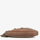 Gucci Jackie Leather Bamboo Tassel Hobo Bag