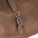 Gucci Jackie Leather Bamboo Tassel Hobo Bag