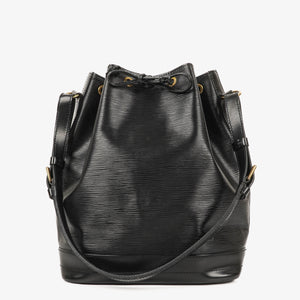 Louis Vuitton Noe Grande GM Black Epi Leather Shoulder Bag