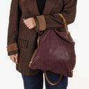 Stella McCartney Falabella Tote Vegan Shaggy Deer