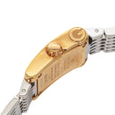 Gucci 8600L Guccissima Rectangular Two-Tone Stainless Steel Watch