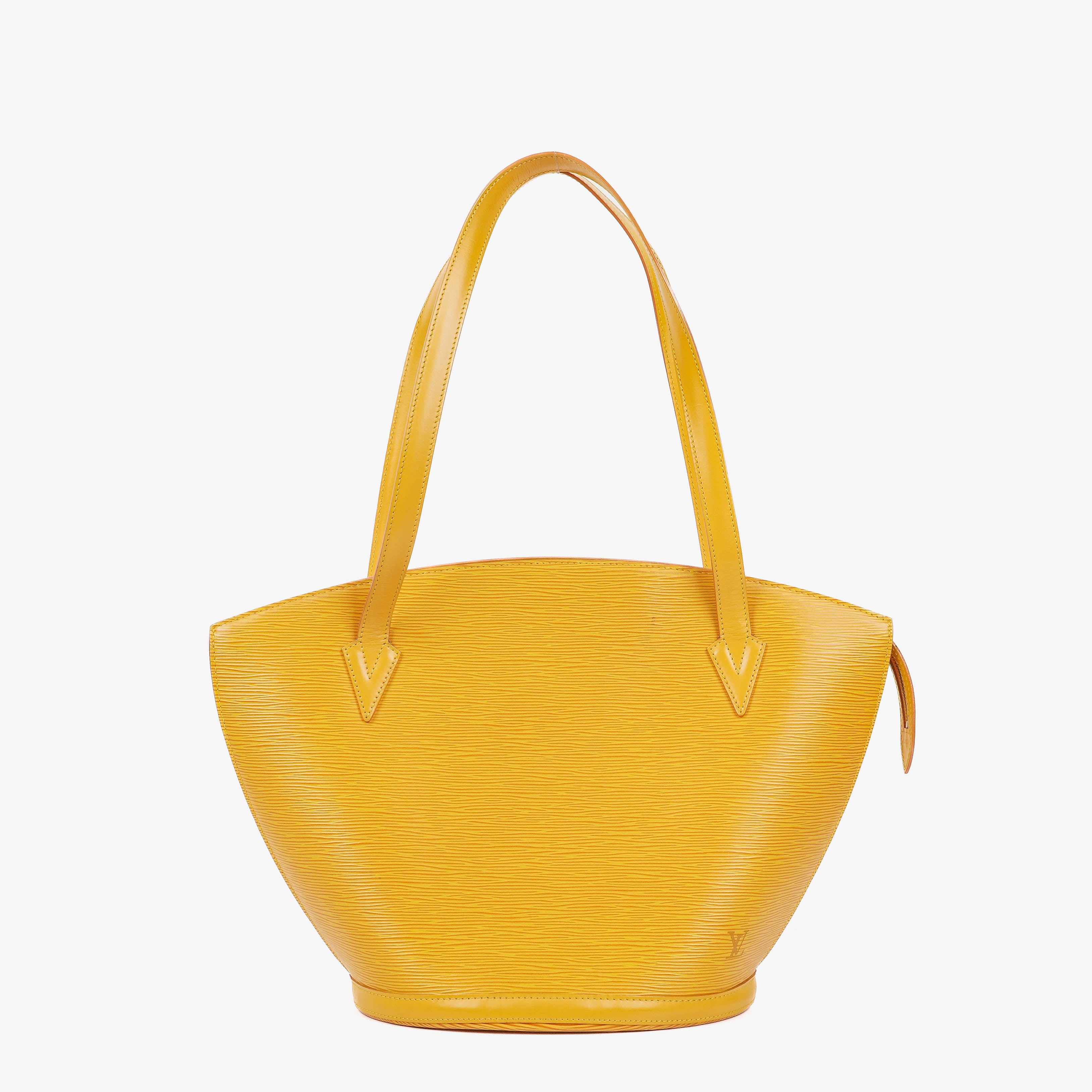Louis Vuitton Yellow EPI Leather Saint Jacques GM Shoulder Bag