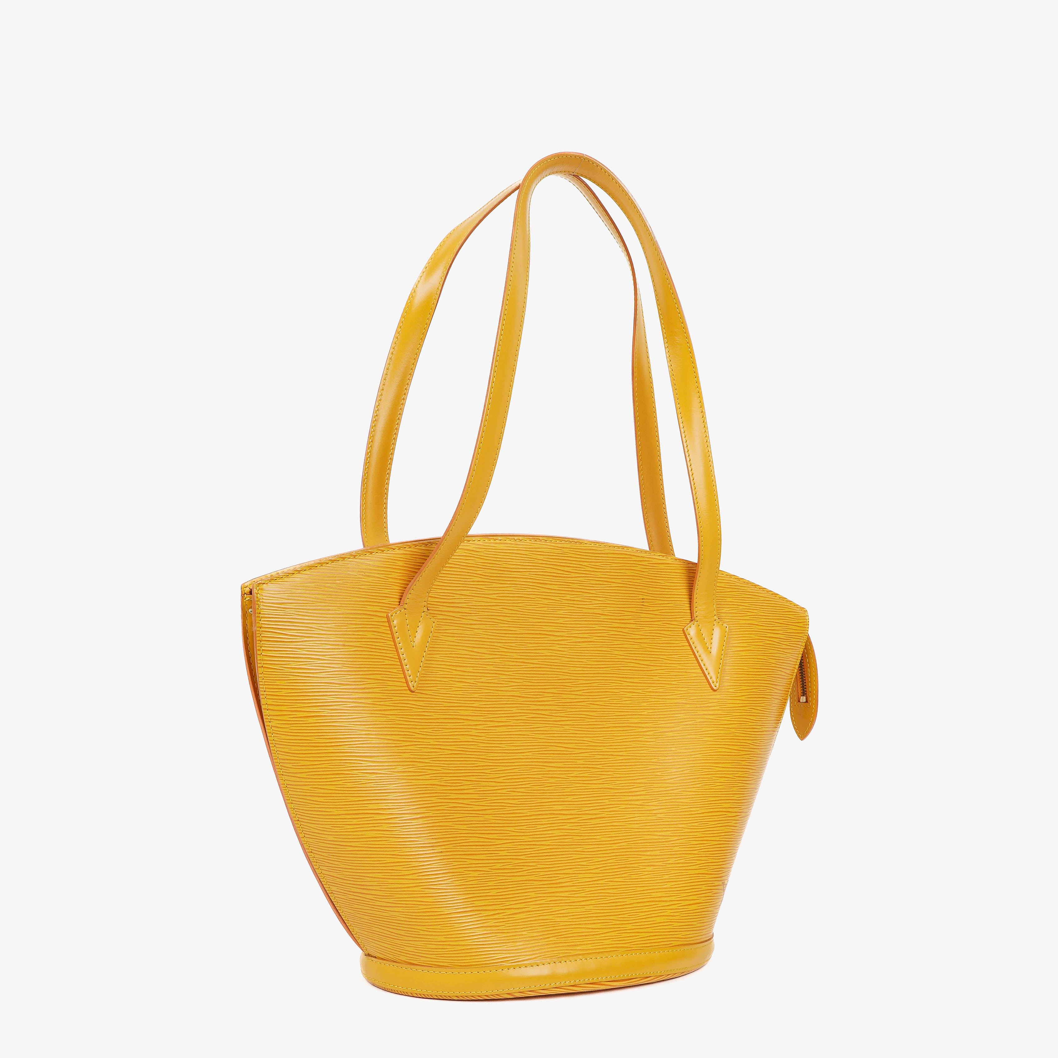 Louis Vuitton Yellow EPI Leather Saint Jacques GM Shoulder Bag