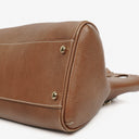 Cartier Marcello de Cartier Brown Leather Handle Bag