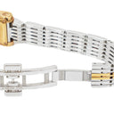 Gucci 8600L Guccissima Rectangular Two-Tone Stainless Steel Watch