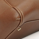 Cartier Marcello de Cartier Brown Leather Handle Bag