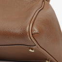 Cartier Marcello de Cartier Brown Leather Handle Bag