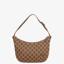Gucci Brown Pochette GG Canvas Shoulder Bag