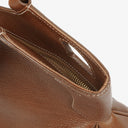 Cartier Marcello de Cartier Brown Leather Handle Bag