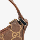 Gucci Brown Pochette GG Canvas Shoulder Bag