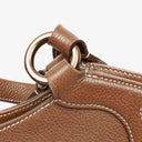 Cartier Marcello de Cartier Brown Leather Handle Bag