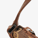 Gucci Brown Pochette GG Canvas Shoulder Bag
