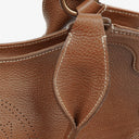 Cartier Marcello de Cartier Brown Leather Handle Bag