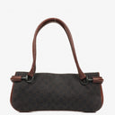 Gucci Brown GG Monogram Canvas Hobo Shoulder Bag
