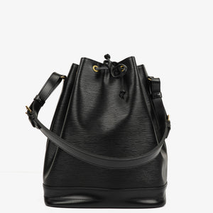 Louis Vuitton Noe Grande GM Black EPI Leather Shoulder Bag