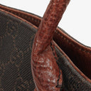 Gucci Brown GG Monogram Canvas Hobo Shoulder Bag