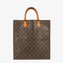 Louis Vuitton Sac Plat Monogram Canvas Bag