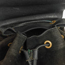 Gucci Vintage Suede and Bamboo Backpack