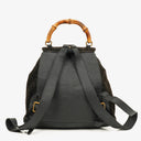 Gucci Vintage Suede and Bamboo Backpack