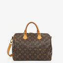 Louis Vuitton Speedy 30 Bandouliere Monogram Canvas Bag