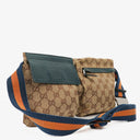 Gucci GG Multicolour Beige/Blue/Orange Monogram Canvas Belt Bag