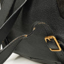 Gucci Vintage Suede and Bamboo Backpack