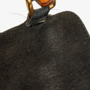Gucci Vintage Suede and Bamboo Backpack