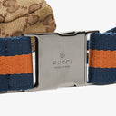 Gucci GG Multicolour Beige/Blue/Orange Monogram Canvas Belt Bag