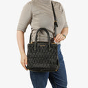 Miu Miu Matelasse Black Leather Tote Bag