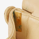 Chanel Double-Sided Flap Bag Beige Leather 24k Gold-Plated Hardware