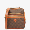 Celine Macadam Coated Canvas Shoulder/Messenger Bag