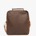 Celine Macadam Coated Canvas Shoulder/Messenger Bag