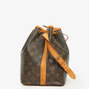 Louis Vuitton Petit Noe Monogram Canvas Shoulder Bag