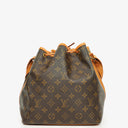 Louis Vuitton Petit Noe Monogram Canvas Shoulder Bag
