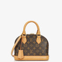 Louis Vuitton Alma BB Monogram Canvas Handbag