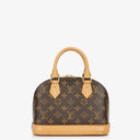 Louis Vuitton Alma BB Monogram Canvas Handbag