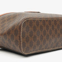 Celine Brown Macadam Vanity Handbag