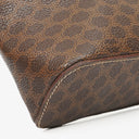 Celine Brown Macadam Vanity Handbag