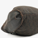 Gucci Brown Monogram Canvas and Leather Handbag