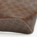 Celine Brown Macadam Vanity Handbag
