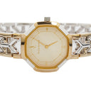 Yves Saint Laurent Octagon Two-Tone Stainless Steel Watch