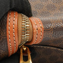 Celine Brown Macadam Vanity Handbag