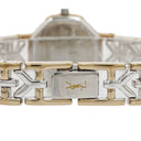 Yves Saint Laurent Octagon Two-Tone Stainless Steel Watch