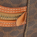 Celine Brown Macadam Vanity Handbag