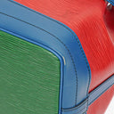 Louis Vuitton Noe Grande GM Multicolour Blue/Green/Red Epi Leather Shoulder Bag